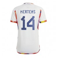 Dres Belgicko Dries Mertens #14 Preč MS 2022 Krátky Rukáv